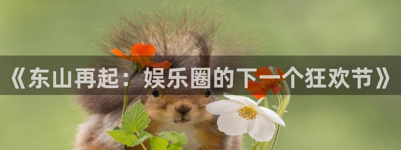 蓝图娱乐体育论坛：《东山再起：娱乐圈的下一个狂欢节》